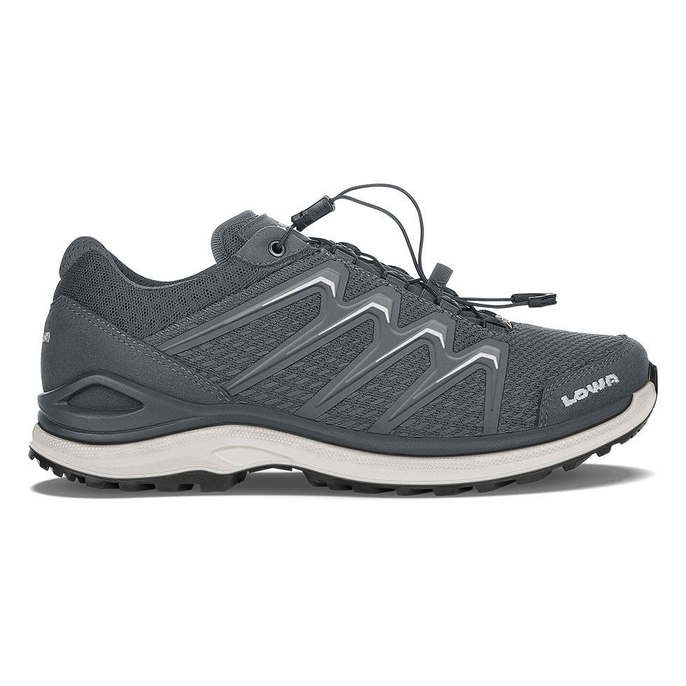 Scarpe Montagna Donna Lowa Maddox GTX Lo Grigie Scuro/Bianche UOGRCS-938